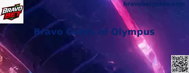 Interface ilustrativa do Bravo Gates of Olympus