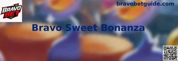 Interface do jogo Bravo Sweet Bonanza