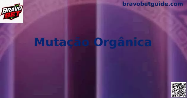Representação temática de Mutação Orgânica com elementos de evolução, DNA, plantas, criaturas e transformação progressiva