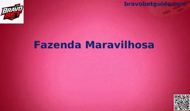 Cenário vibrante de Fazenda Maravilhosa